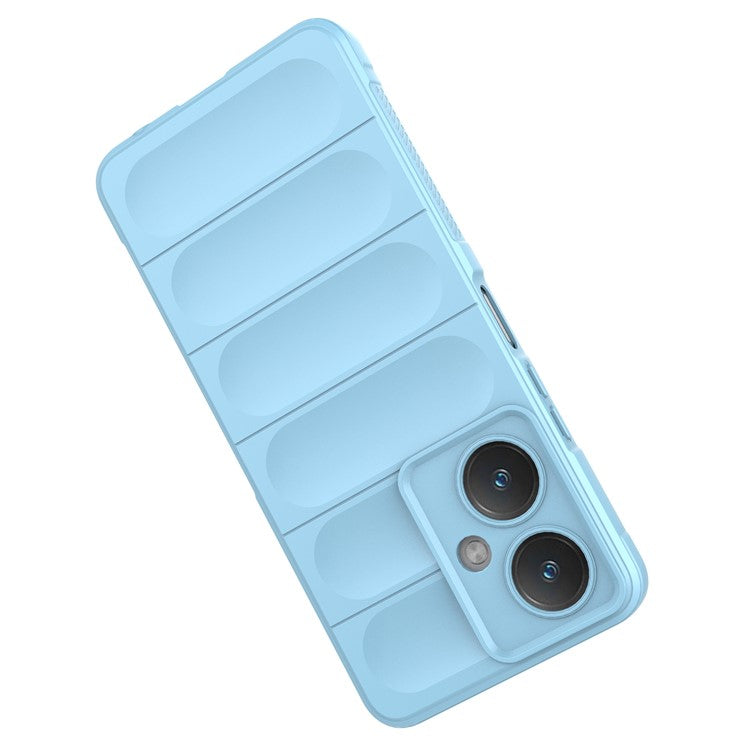 For vivo Y27 4G Case TPU Phone Back Protector Shockproof Cover - Baby Blue