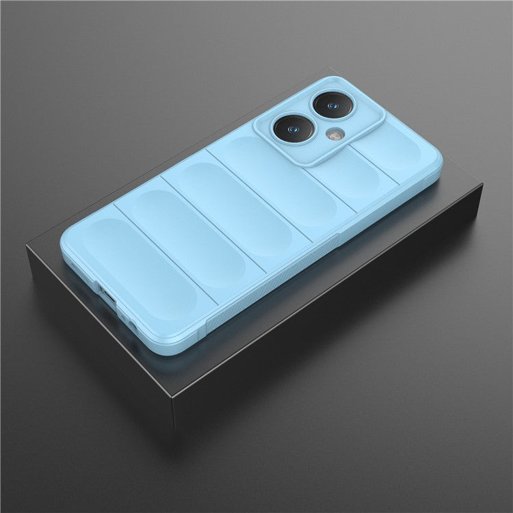 For vivo Y27 4G Case TPU Phone Back Protector Shockproof Cover - Baby Blue