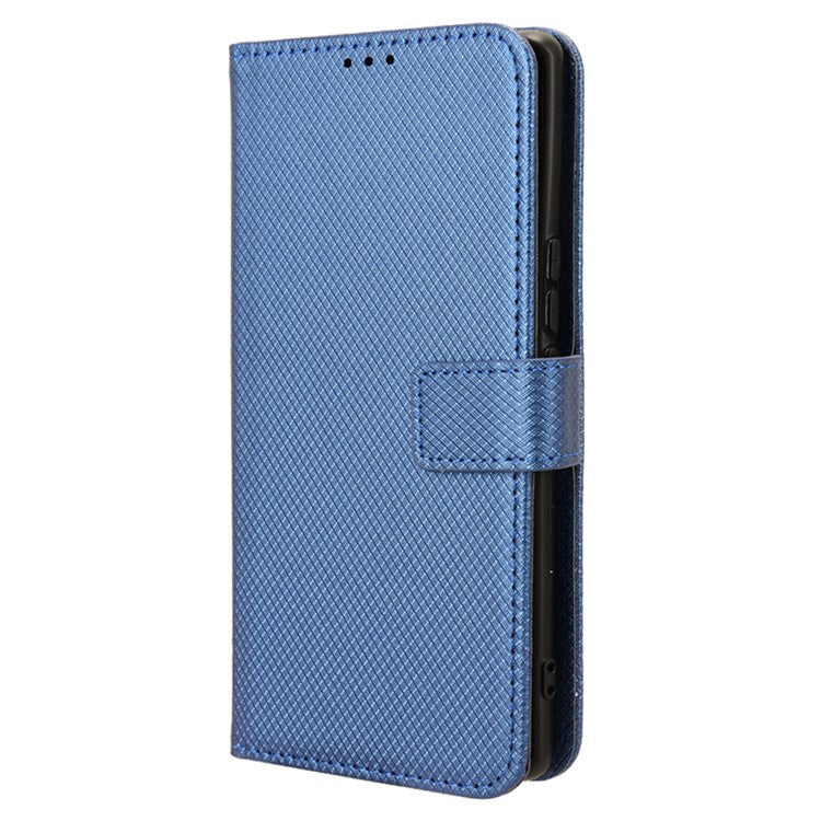 For vivo V29e (India) 5G Case PU Leather Mobile Phone Cover with Wallet - Blue