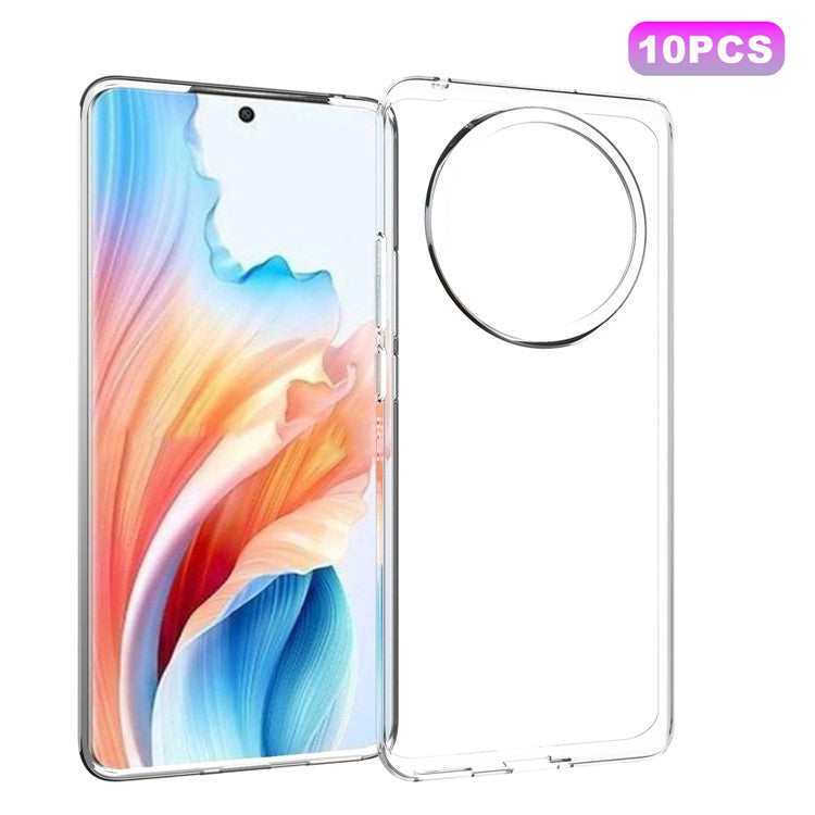 10Pcs / Pack For Oppo A2 Pro 5G TPU Case Phone Shell Inner Watermark-Free Texture Phone Cover