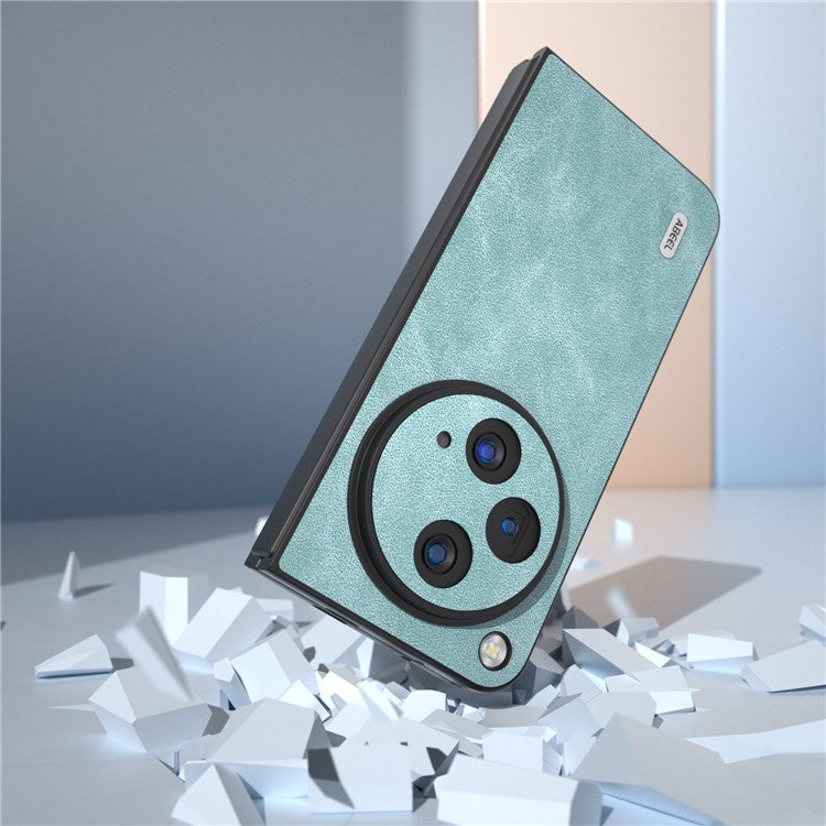 ABEEL For Oppo Find N3 5G / OnePlus Open Slim Fit PU Leather Coated PC Phone Cover - Baby Blue