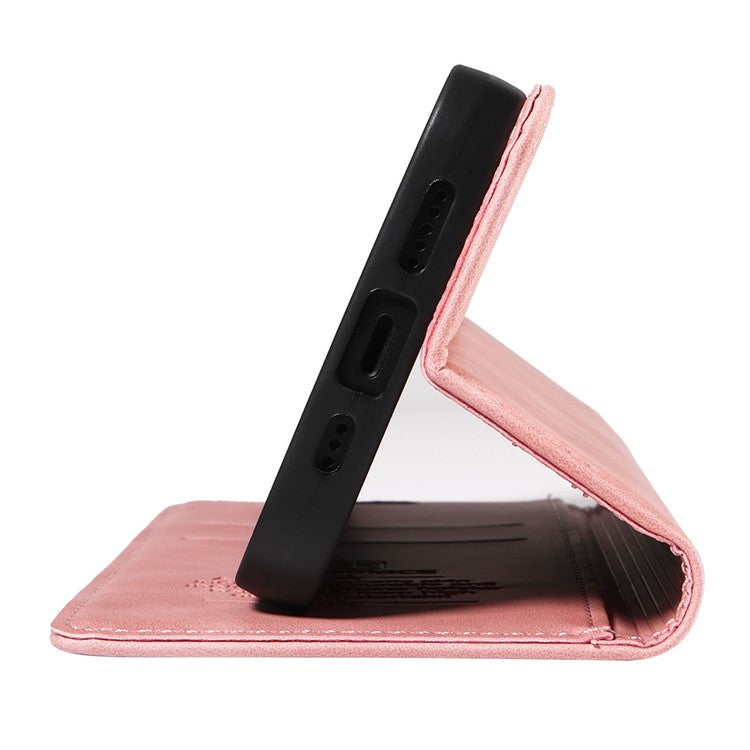 BETOPNICE 003 for vivo Y17s 4G Case RFID Blocking Wallet Phone Stand Cover - Pink