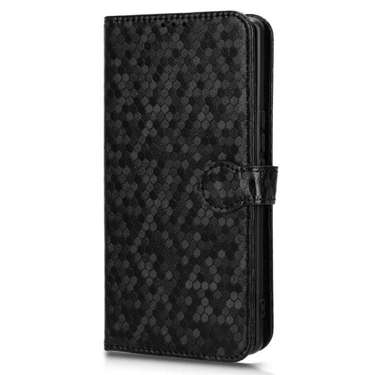 Protective Wallet Case for vivo V29e (India) 5G Case Imprinted PU Leather Cell Phone Cover - Black