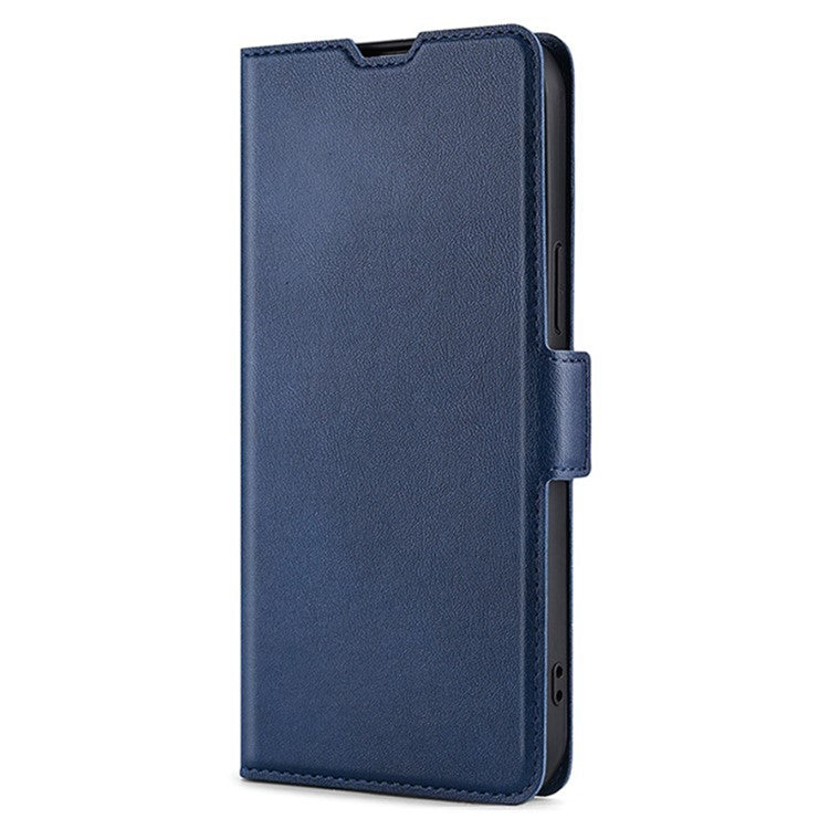 For vivo iQOO Z8x 5G / Y78t 5G Leather Case Card Holder Anti-drop Phone Cover - Blue