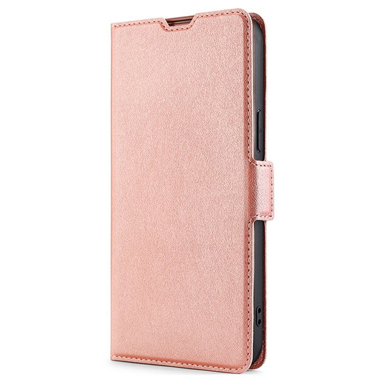 For vivo iQOO Z8x 5G / Y78t 5G Leather Case Card Holder Anti-drop Phone Cover - Rose Gold