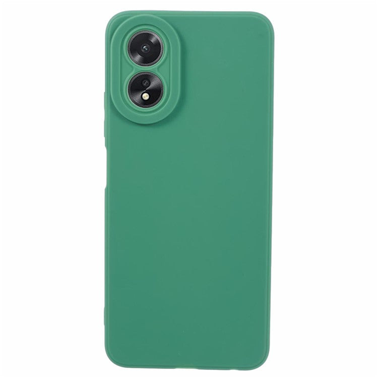 YX Series For Oppo A38 4G / A18 4G Case Lens Protection Matte TPU Cover (Precise Cutout) - Green