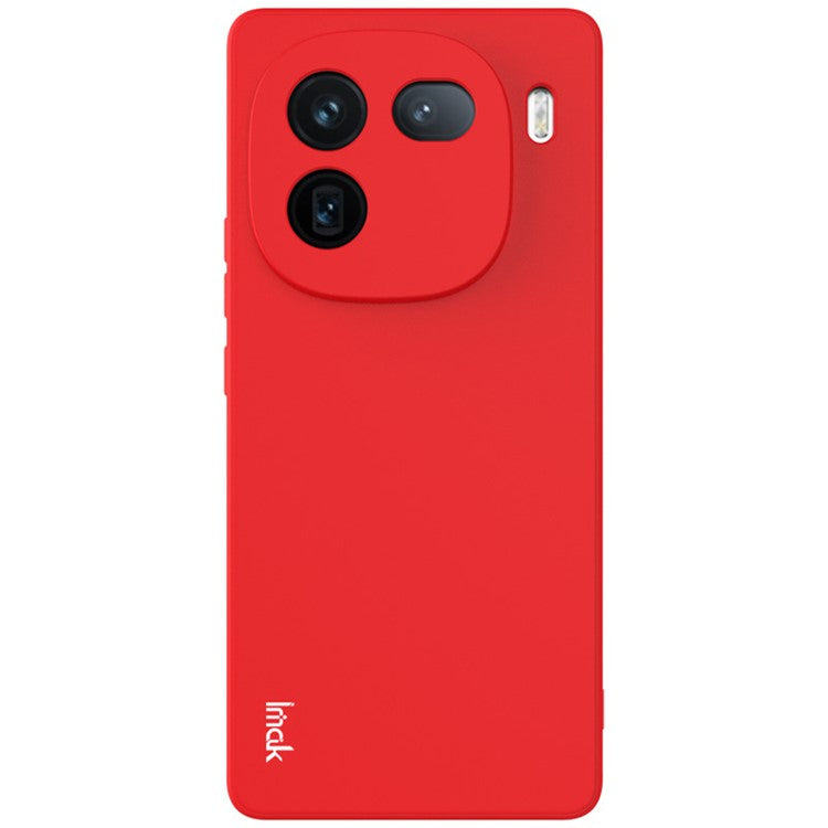 IMAK UC-4 Series for vivo iQOO 12 Pro 5G TPU Case Straight Edge Phone Back Cover - Red