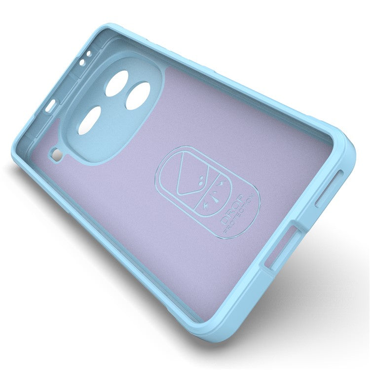 For vivo iQOO 12 5G Cell Phone Cases Soft TPU Protective Back Cover - Baby Blue