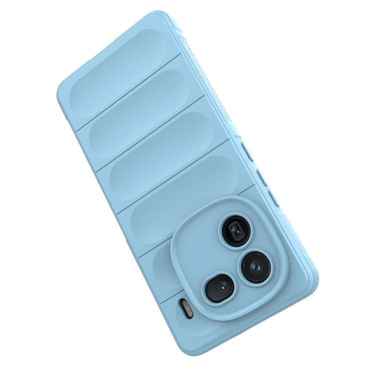 For vivo iQOO 12 5G Cell Phone Cases Soft TPU Protective Back Cover - Baby Blue