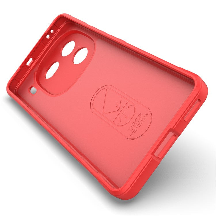 For vivo iQOO 12 5G Cell Phone Cases Soft TPU Protective Back Cover - Red