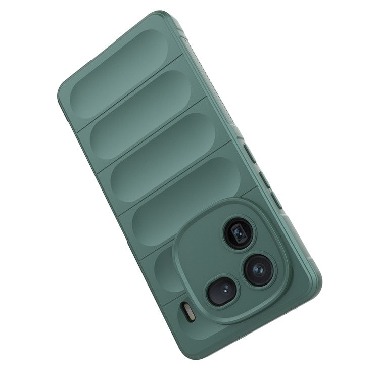 For vivo iQOO 12 5G Cell Phone Cases Soft TPU Protective Back Cover - Green