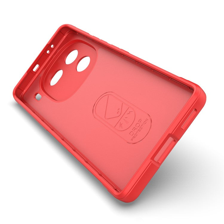 For vivo iQOO 12 Pro 5G Phone Case Soft TPU Protective Back Cover - Red