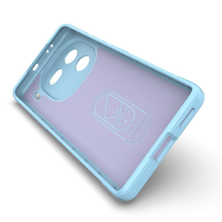 For vivo iQOO 12 Pro 5G Phone Case Soft TPU Protective Back Cover - Baby Blue