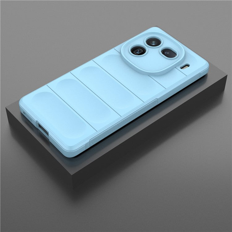 For vivo iQOO 12 Pro 5G Phone Case Soft TPU Protective Back Cover - Baby Blue