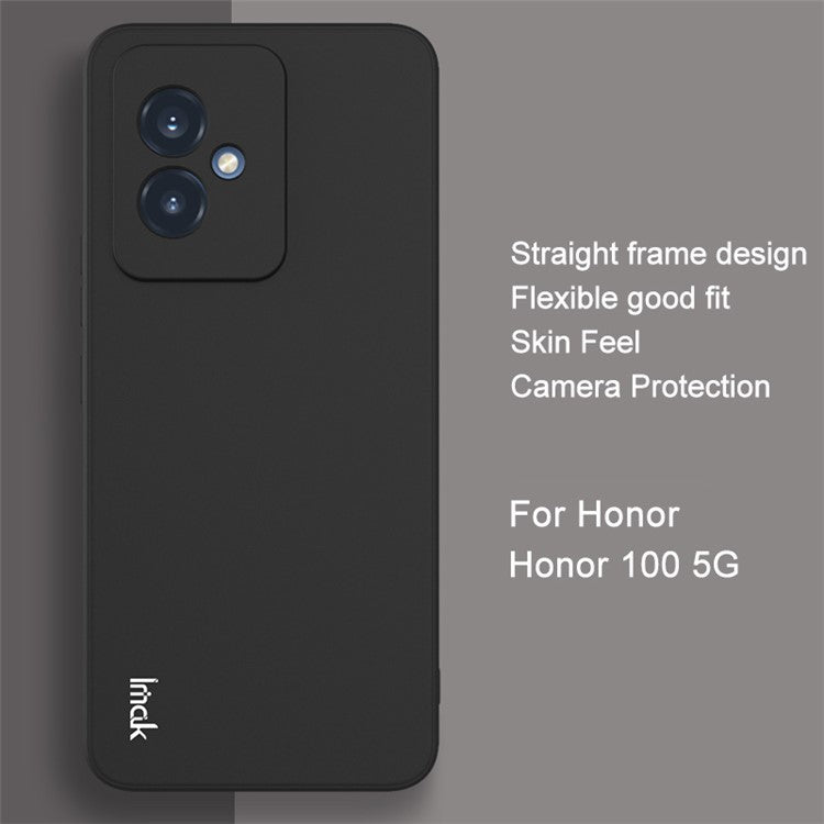 IMAK UC-4 Series for Honor 100 5G TPU Case Anti-scratch Mobile Phone Cover - Black