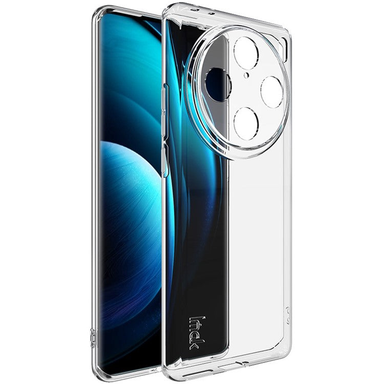 IMAK UX-5 Series for vivo X100 Pro 5G Dustproof Phone Case Clear Phone TPU Cover (Slim Style)