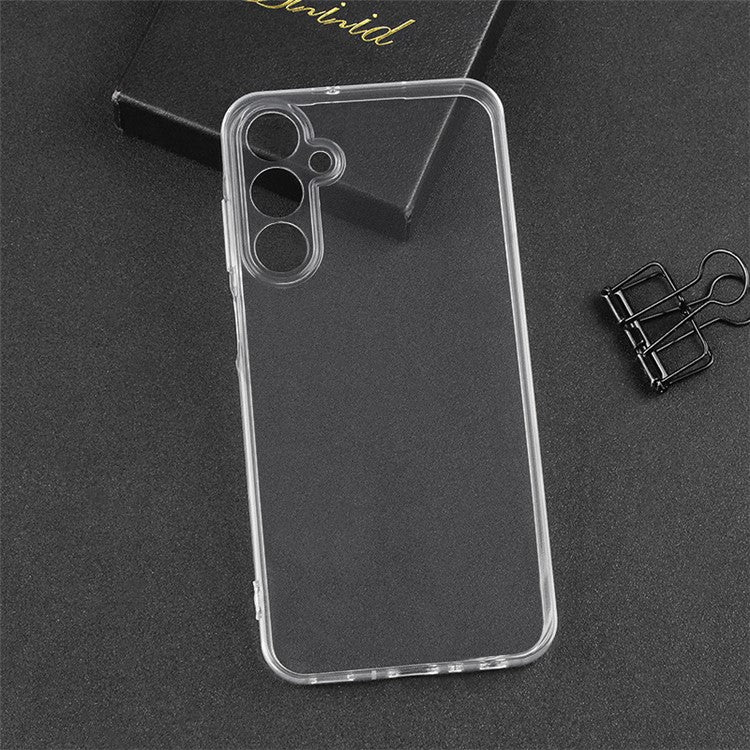 For Samsung Galaxy A25 5G (Global) (161.0 x 76.5 x 8.3mm) TPU Case Precise Cutout Clear Slim Phone Cover