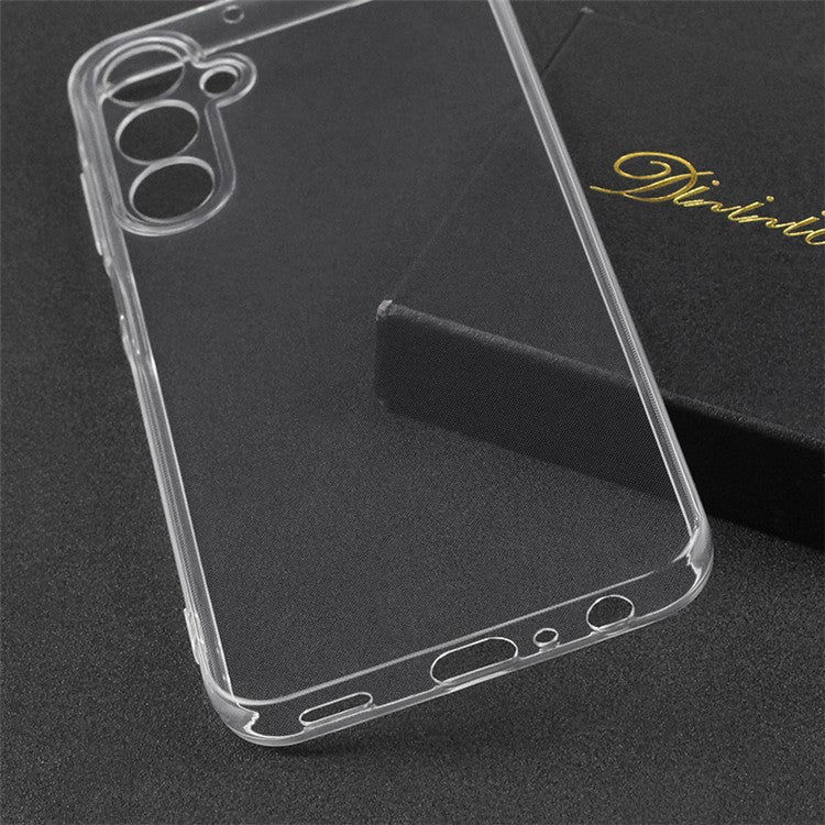 For Samsung Galaxy A25 5G (Global) (161.0 x 76.5 x 8.3mm) TPU Case Precise Cutout Clear Slim Phone Cover