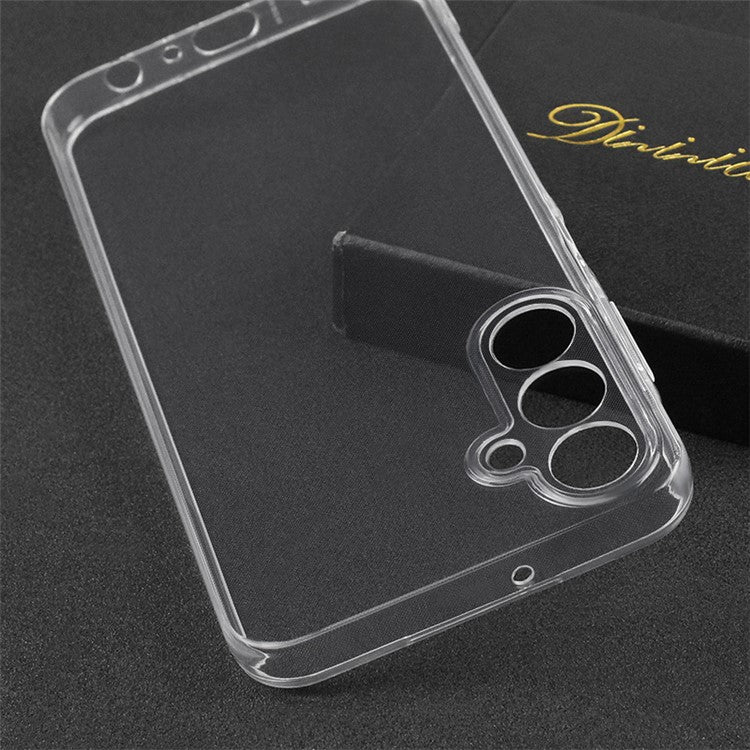 For Samsung Galaxy A25 5G (Global) (161.0 x 76.5 x 8.3mm) TPU Case Precise Cutout Clear Slim Phone Cover