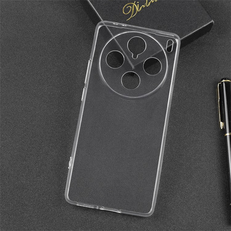 For vivo X100 Pro 5G TPU Case High Transparency Phone Back Cover