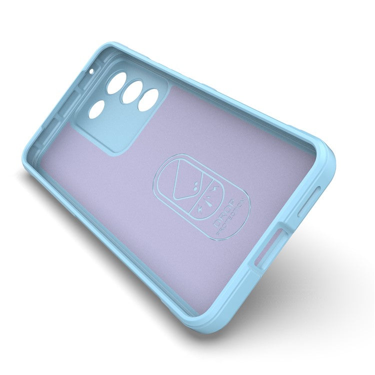 For vivo Y200 (India) 5G TPU Case Anti-drop Protection Phone Back Cover - Baby Blue