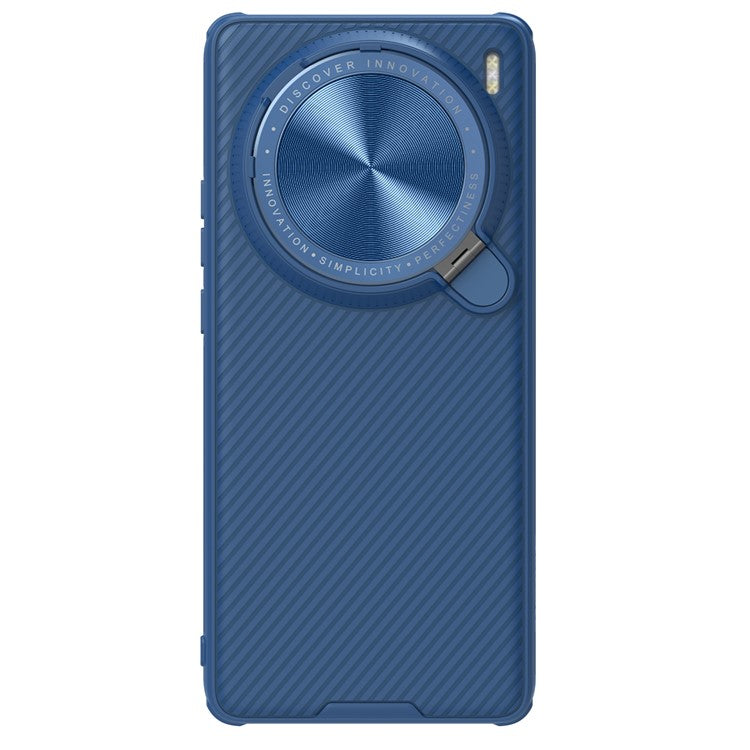 NILLKIN CamShield Prop Series for vivo X100 Pro 5G Case with Camera Cover and Kickstand - Blue