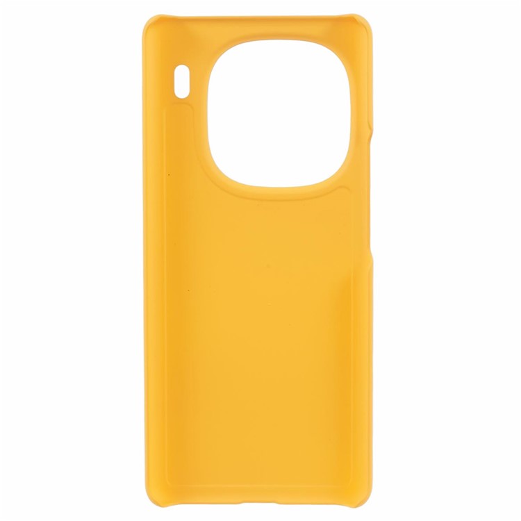 For vivo iQOO 12 Pro 5G Phone Case Anti-scratch PC Phone Cover - Yellow