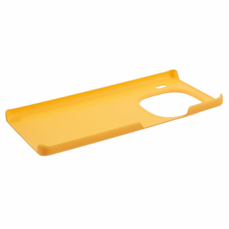 For vivo iQOO 12 Pro 5G Phone Case Anti-scratch PC Phone Cover - Yellow