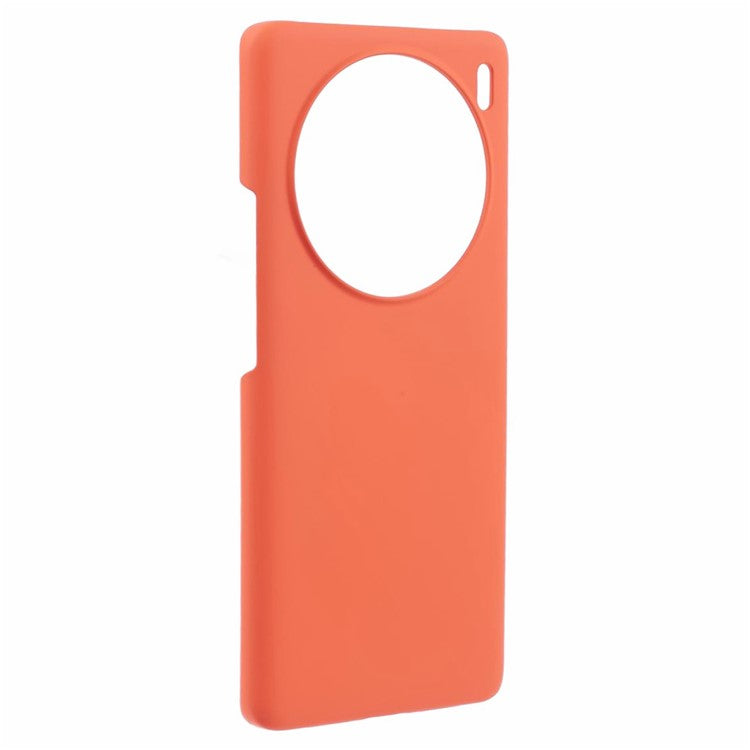 For vivo X100 5G Phone Case Rubberized Hard PC Phone Cover - Orange