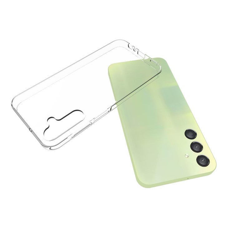 For Samsung Galaxy A15 4G / 5G Glossy TPU Case Watermark-Free Clear Phone Cover