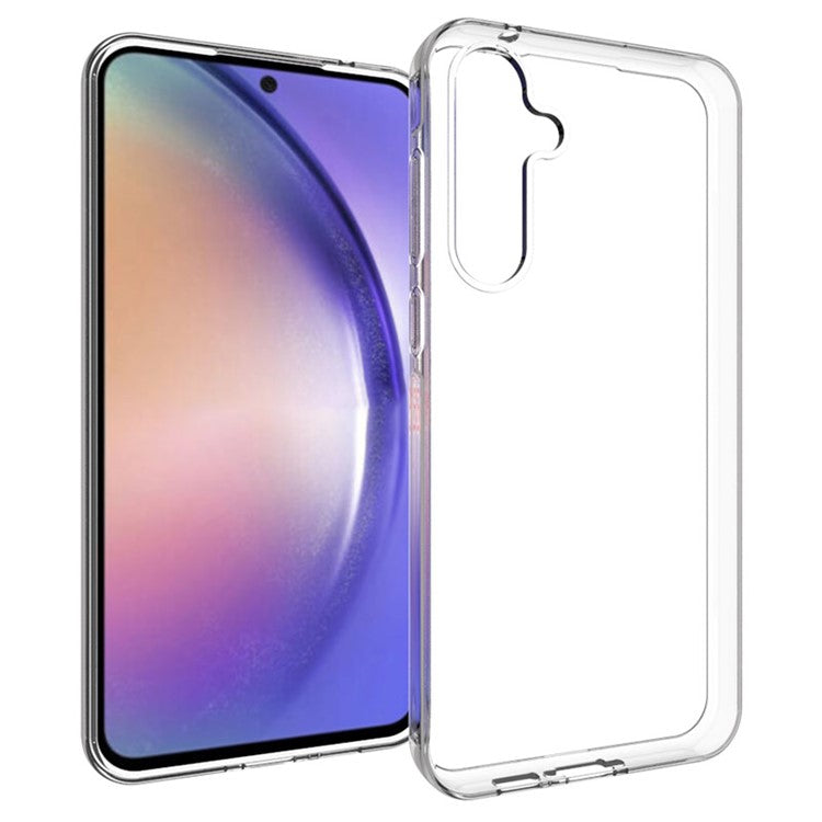 For Samsung Galaxy A55 5G TPU Case Watermark-Free Glossy Phone Cover HD Clear