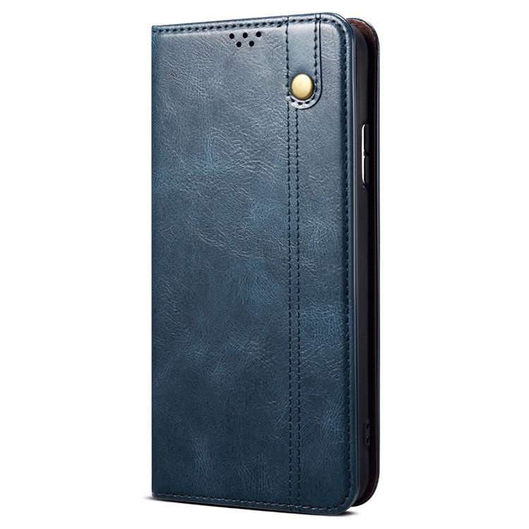 Phone Shell for vivo S18e 5G Case Stand PU Leather Cover Wallet - Blue