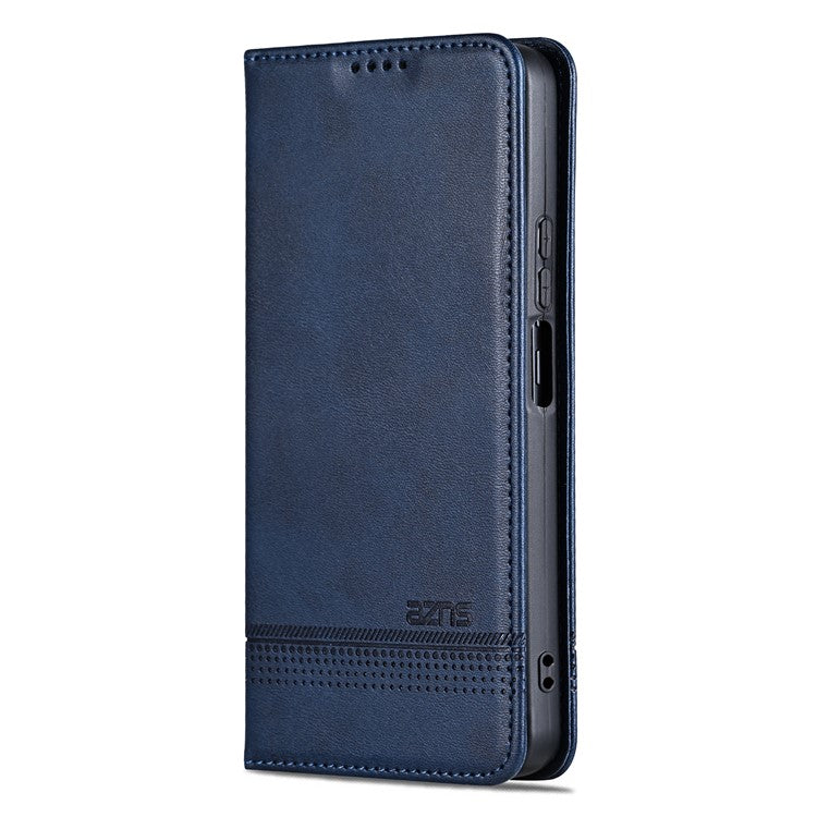 AZNS For vivo Y100i 5G PU Leather Phone Case Wallet Cover Magnetic Auto-absorbed - Blue