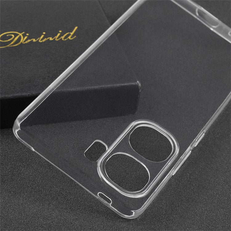 Clear Phone Shell for vivo iQOO Neo9 5G Case Anti-Scratch Precise Lens Cutout TPU Cover