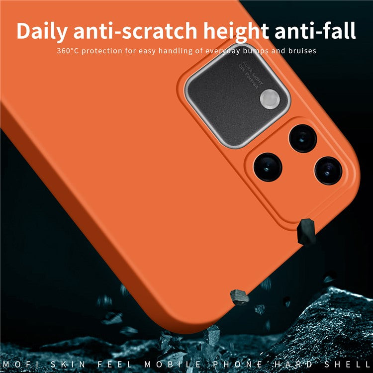 MOFI JK Qin Series For vivo S18 Pro 5G Cell Phone Case TPU+Acrylic Skin-Touch Matte Cover - Orange