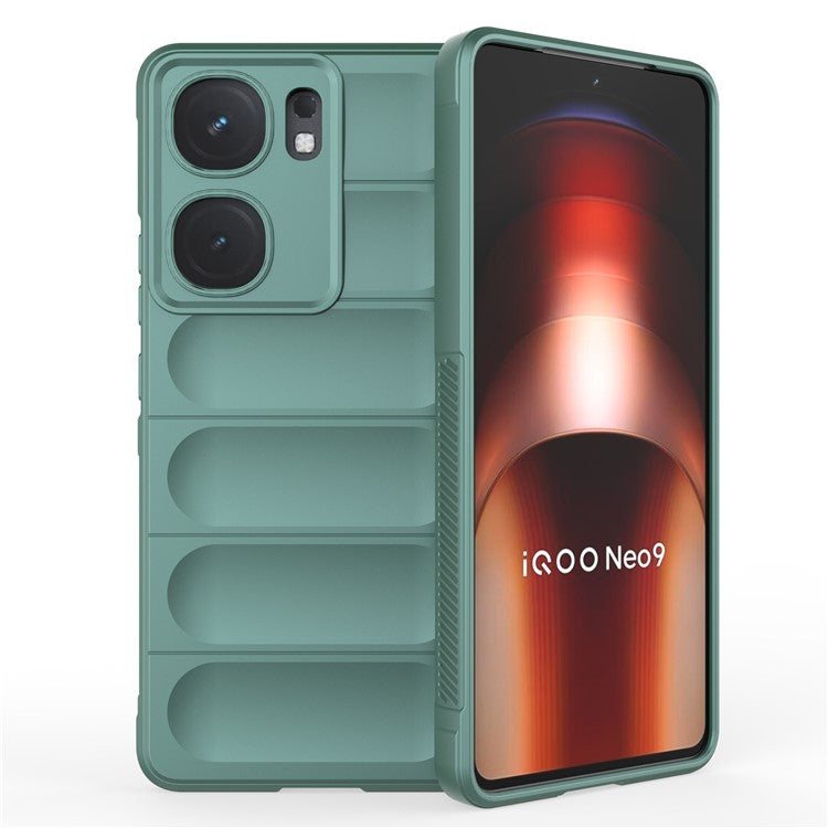 For vivo iQOO Neo9 5G / Neo9 Pro 5G Phone Case Soft TPU Cover Drop Protection - Green