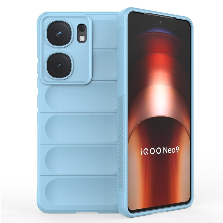 For vivo iQOO Neo9 5G / Neo9 Pro 5G Phone Case Soft TPU Cover Drop Protection - Baby Blue