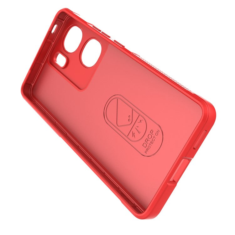 For vivo iQOO Neo9 5G / Neo9 Pro 5G Phone Case Soft TPU Cover Drop Protection - Red