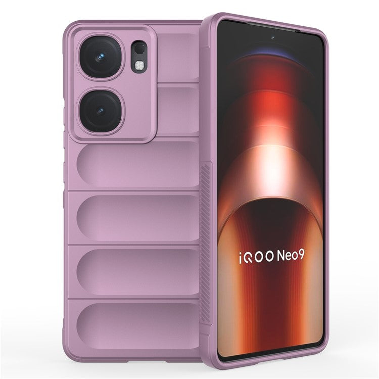 For vivo iQOO Neo9 5G / Neo9 Pro 5G Phone Case Soft TPU Cover Drop Protection - Light Purple