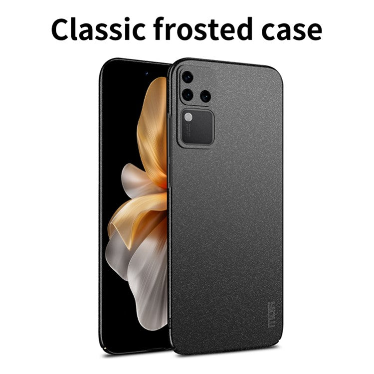 MOFI Shield Matte Series for vivo S18 Pro 5G PC Case Anti-scratch Slim Phone Cover - Black