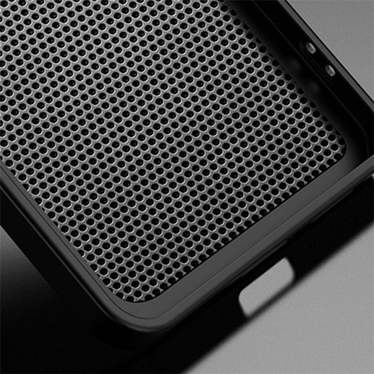 For vivo V25 5G Case Frosted Aluminum Alloy+PC+TPU Phone Protector - Silver