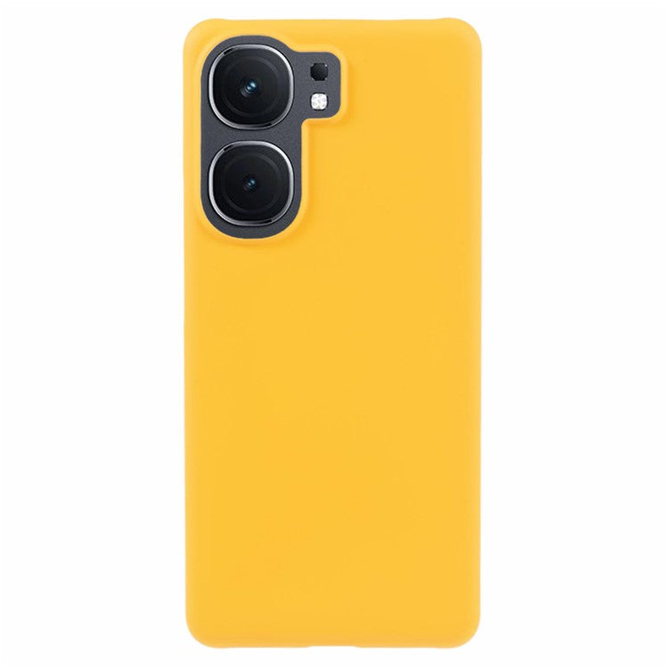 For vivo iQOO Neo9 5G Case Rubberized PC Drop Protection Phone Cover - Yellow