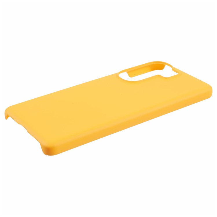 For vivo iQOO Neo9 5G Case Rubberized PC Drop Protection Phone Cover - Yellow