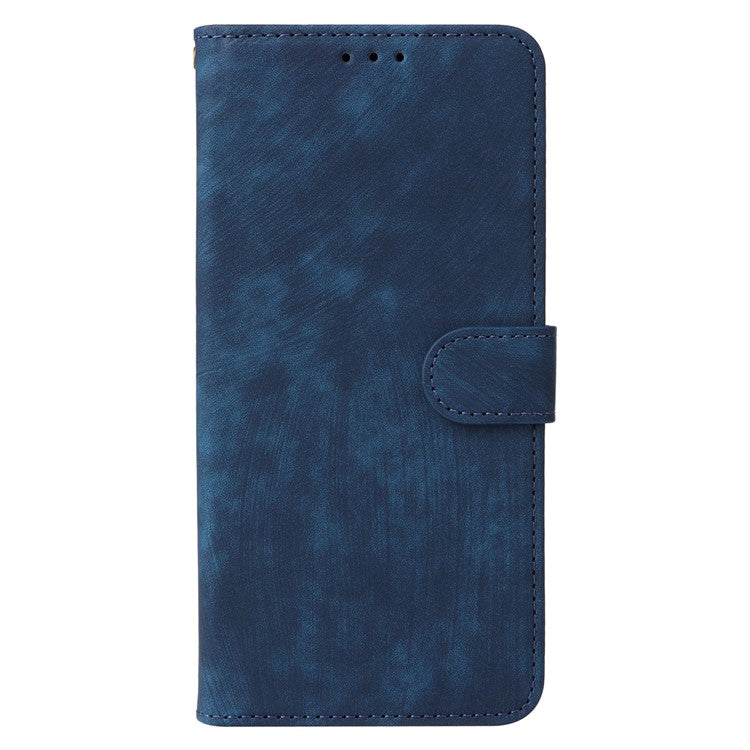 For vivo X100 Pro 5G Case Leather Flip Stand Phone Cover with RFID Blocking Function - Blue