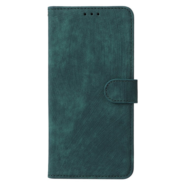 For vivo X100 Pro 5G Case Leather Flip Stand Phone Cover with RFID Blocking Function - Green