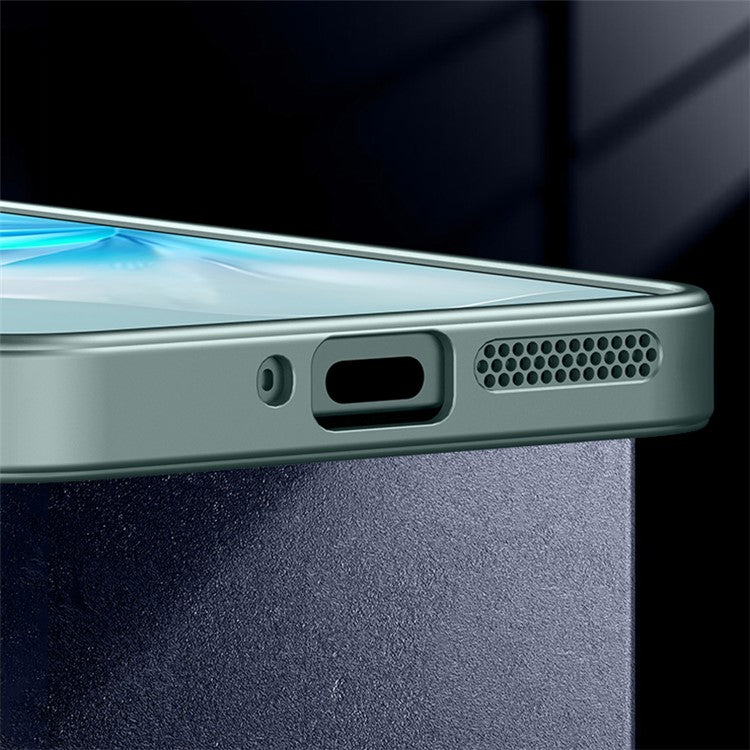 For vivo S17 5G / S17 Pro 5G Case Anti-slip Lens Kickstand Phone Protector - Silver