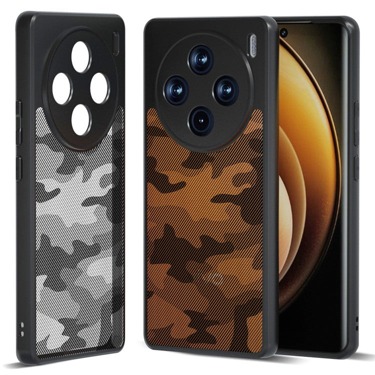 IBMRS For vivo X100 5G Case TPU+PC Airbag Protection Back Cover - Artistic Camouflage