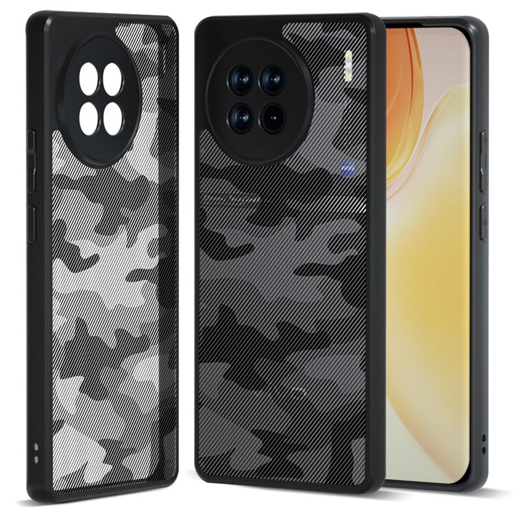 IBMRS For vivo X90 Pro 5G Case Drop-proof TPU+PC Protective Shell - Artistic Camouflage