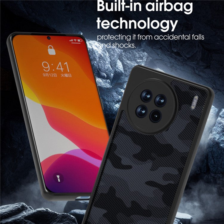 IBMRS For vivo X90 Pro 5G Case Drop-proof TPU+PC Protective Shell - Artistic Camouflage