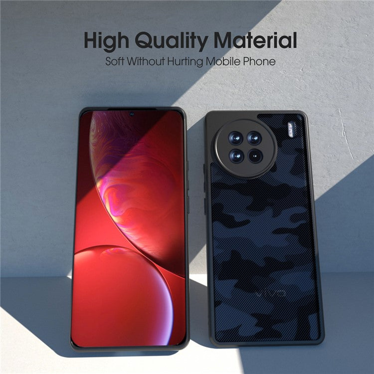 IBMRS For vivo X90 Pro+ 5G Case Drop-proof TPU+PC Phone Protective Shell - Artistic Camouflage